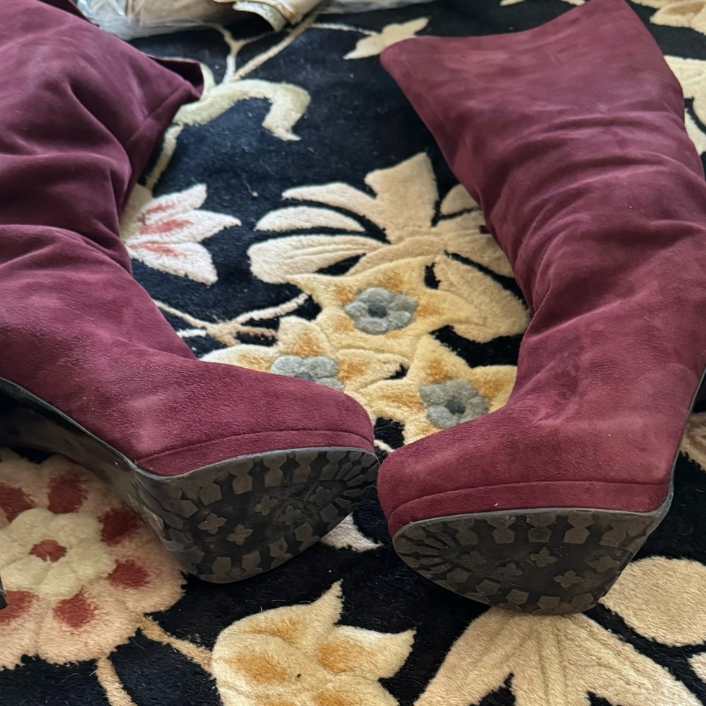 Giuseppe Zanotti Platform Suede Boots - Picture 6 of 9